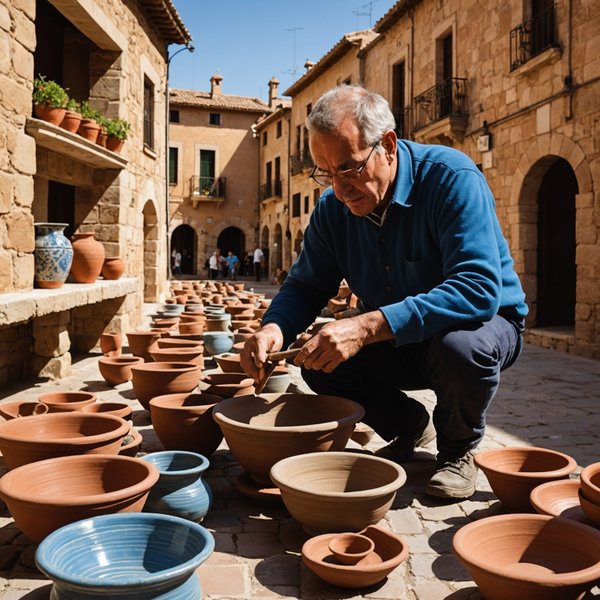 Où découvrir les traditions de la poterie en Espagne : ateliers et artisans recommandés ?