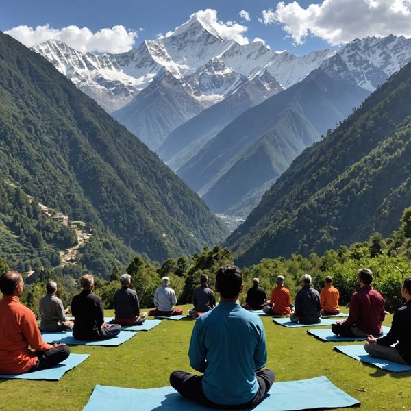 Comment organiser une retraite de méditation dans les montagnes de l'Himalaya, Inde?