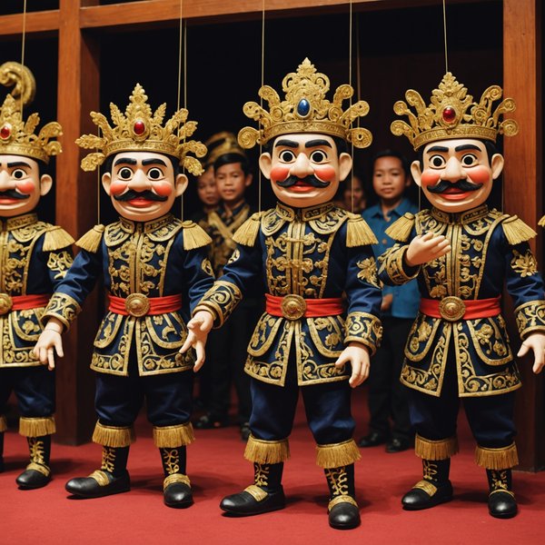 Comment organiser une croisière pour explorer les arts de la marionnette en Indonésie?