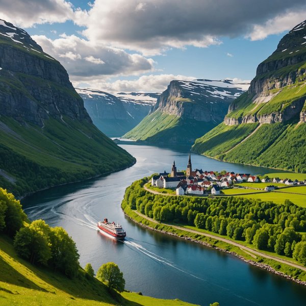 Quelle croisière permet de découvrir les anciennes routes maritimes des Vikings en Europe du Nord?